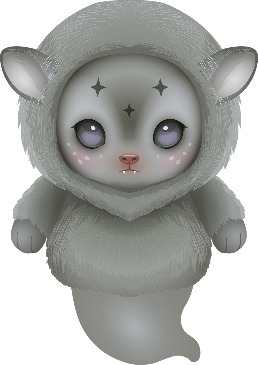 Soor, a Forest Spirits plush charm