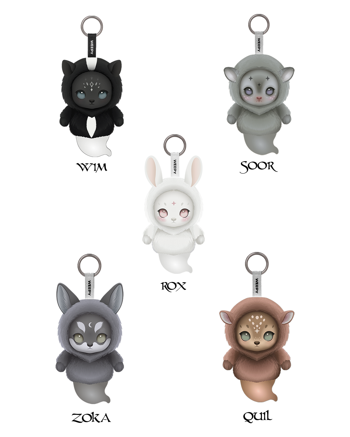 WEEPY BLIND BOX FOREST SPIRITS SERIES PRE ORDER SHIPS SEPTEMBER OC weepy-blind-box-forest-spirits-series-pre-order-ships-september-oc